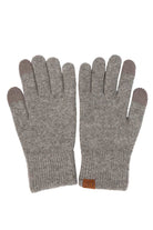 Light Melange Gray C.C Soft Recycled Fine Yarn Gloves, This beautiful gloves design gives you the ability to highlight and/or contrast many different outfits. Stay warm and soft with this gloves especially in the cold weather. Perfect pair to holiday season, outdoor activity, camping, running, skiing and holiday shopping. Keep yourself cozy and warm.