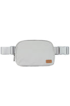 LightGray C.C. Waterproof Mini Fanny Belt Bag is the perfect accessory for any adventure. The waterproof material ensures your belongings stay dry, while the compact size and secure belt keep them close and safe. Ideal for outdoor activities or travelling, this bag is a must-have for any on-the-go individual.