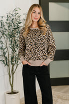 Lil' Sass Never Hurt Leopard Print Pullover - Charming Charlie