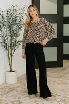 Lil' Sass Never Hurt Leopard Print Pullover - Charming Charlie