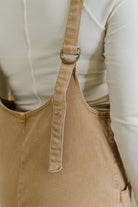 Little Miss Picnic V-Neck Jumpsuit in Brush - Charming Charlie