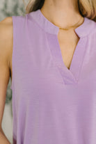 Lizzy Tank Top in Orchid Bloom - Charming Charlie