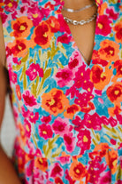 Lizzy Three Tier Tank Dress in Morning Glory - Charming Charlie