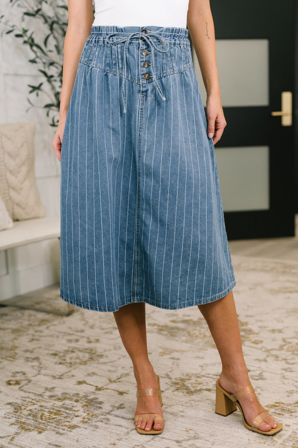 Local Girl High Waisted Skirt - Charming Charlie