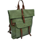 Sage Long-lasting Vintage Leather Backpack Laptop Messenger Bag. This perfect backpack that is roomy enough to fit all the essentials, and ideally, is convertible so you can get more use out of it, can sometimes be just as stressful as packing the aforementioned bag. The backpack is very fashionable, you can take it to a school, work or a day trip.