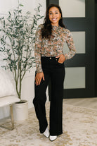 Loud and Proud Long Sleeve Lettuce Hem Top - Charming Charlie