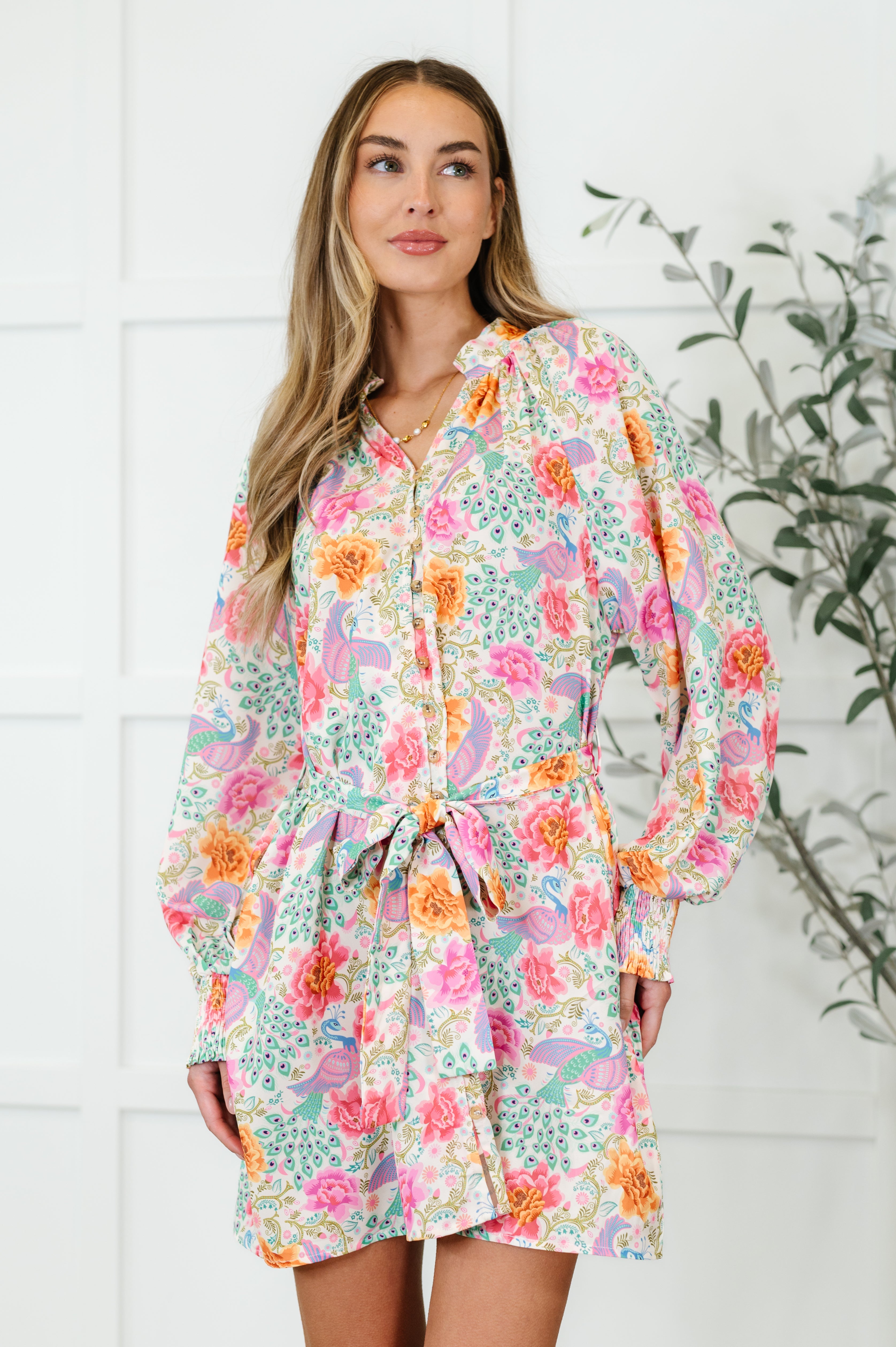 Loving Legend Floral Dress - Charming Charlie