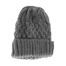 Lt.Grey Lattice Knit Cuff C.C Beanie combines expert craftsmanship with functional design. Its intricate lattice knit pattern enhances breathability while maintaining warmth, and the cuffed edge ensures a secure, comfortable fit. Made from high-quality yarn, this beanie is both soft and durable, making it an ideal accessory for cold weather protection without compromising style. 