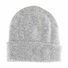 Grey Unisex Soft Ribbed Leather Patch C.C. Beanie combines a soft ribbed knit construction with a refined leather patch detail for a distinct, polished look. Designed for both men and women, this beanie offers comfortable warmth and a snug fit, making it ideal for everyday wear. The leather patch featuring the C.C. logo adds a subtle touch of sophistication, elevating this accessory to a versatile staple suitable for cooler seasons. 