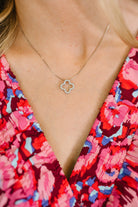 Lucky Girl Syndrome Sterling Silver Pendant Necklace - Charming Charlie
