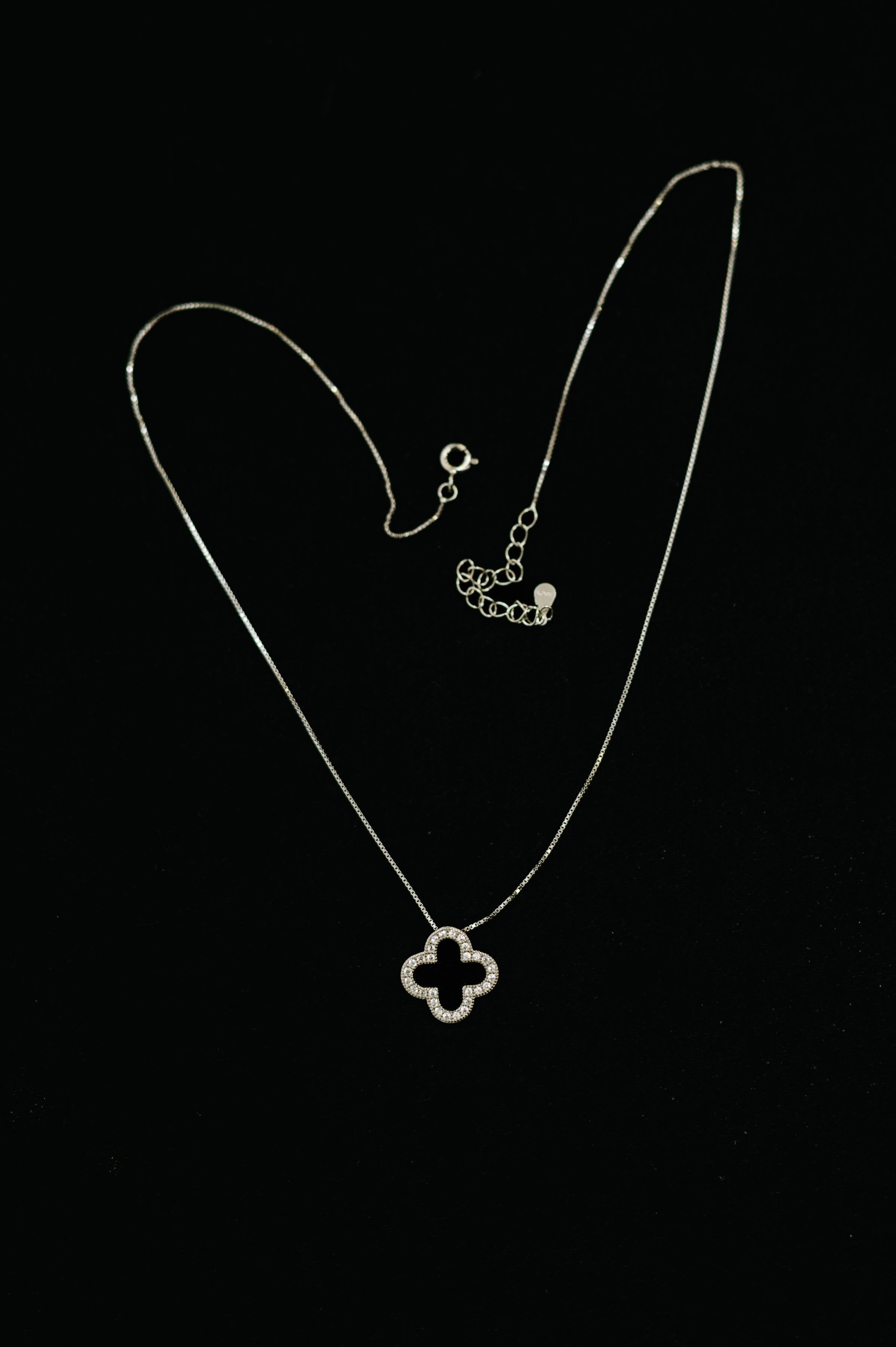 Lucky Girl Syndrome Sterling Silver Pendant Necklace - Charming Charlie