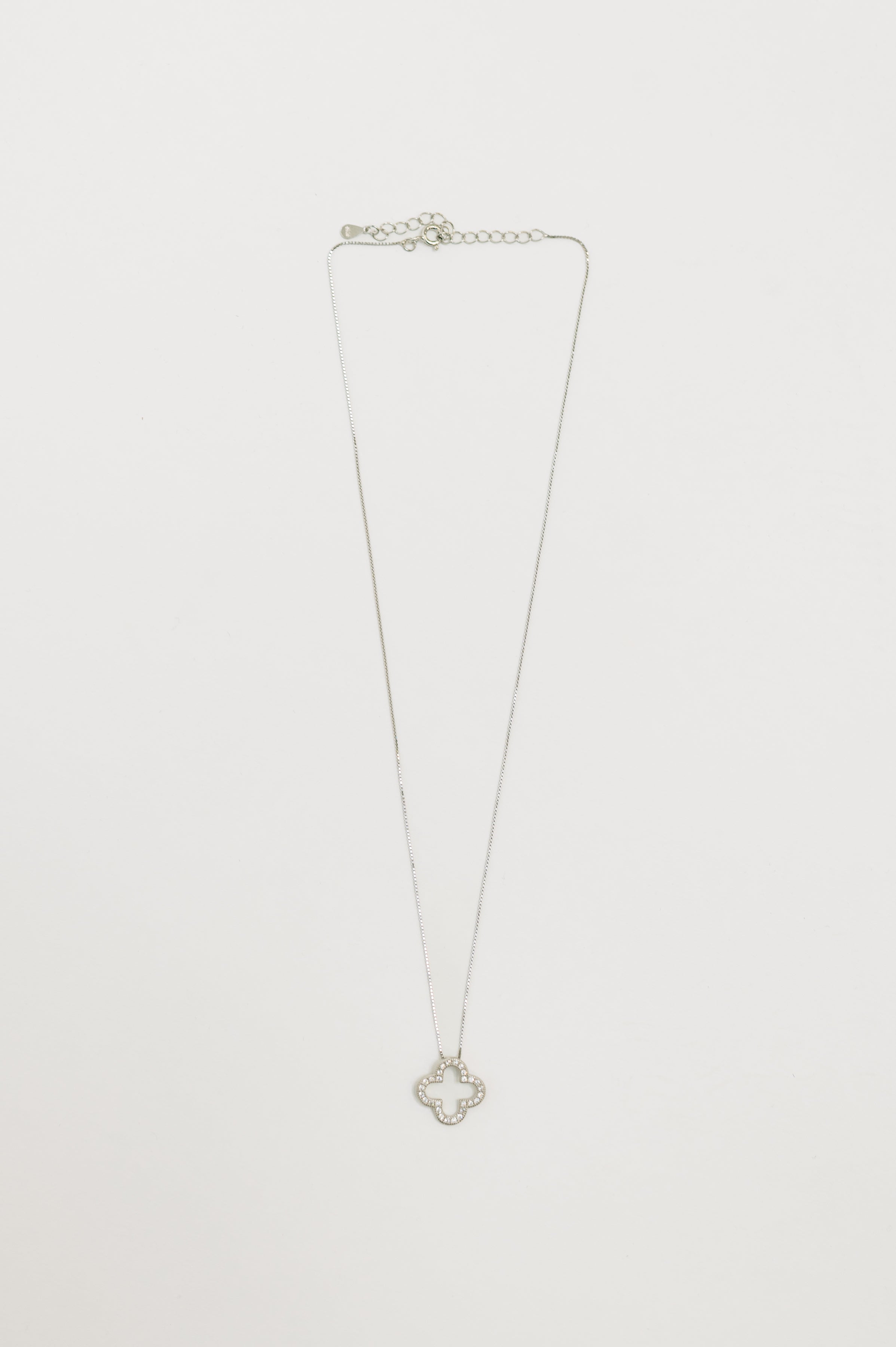 Lucky Girl Syndrome Sterling Silver Pendant Necklace - Charming Charlie