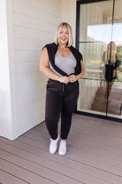 The Basics Bodysuit in Grey - Charming Charlie