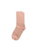 Women's Solid Soft Flat Knit Cashmere Blend Crew Sock - Charming Charlie