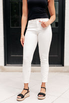 Maddie Mid Rise Braided Side Seam Relaxed Jeans - Charming Charlie