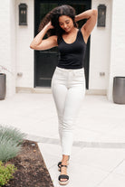 Maddie Mid Rise Braided Side Seam Relaxed Jeans - Charming Charlie