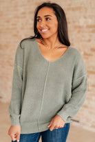 Magi Lune V-Neck Sweater - Charming Charlie