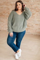 Magi Lune V-Neck Sweater - Charming Charlie