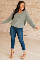 Magi Lune V-Neck Sweater - Charming Charlie