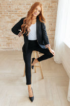 Every Day Blazer in Black - Charming Charlie