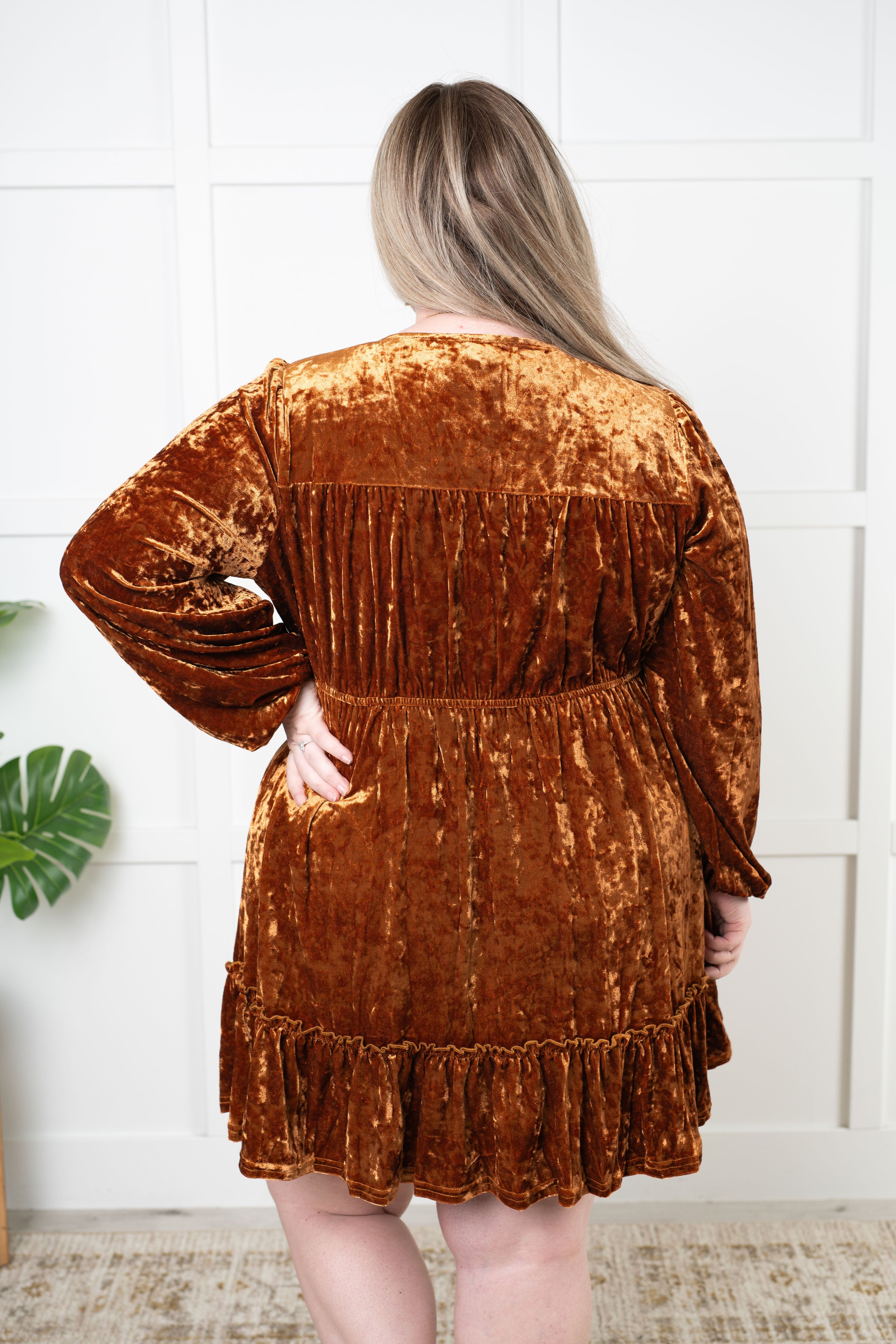 Magnificent Muse Velvet Dress - Charming Charlie