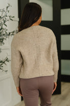 Make it Easy Textured Sweatshirt - Charming Charlie