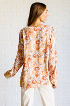 Marigold Dreams Floral Blouse - Charming Charlie