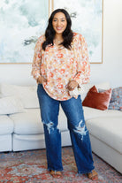 Marigold Dreams Floral Blouse - Charming Charlie