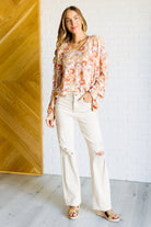 Marigold Dreams Floral Blouse - Charming Charlie