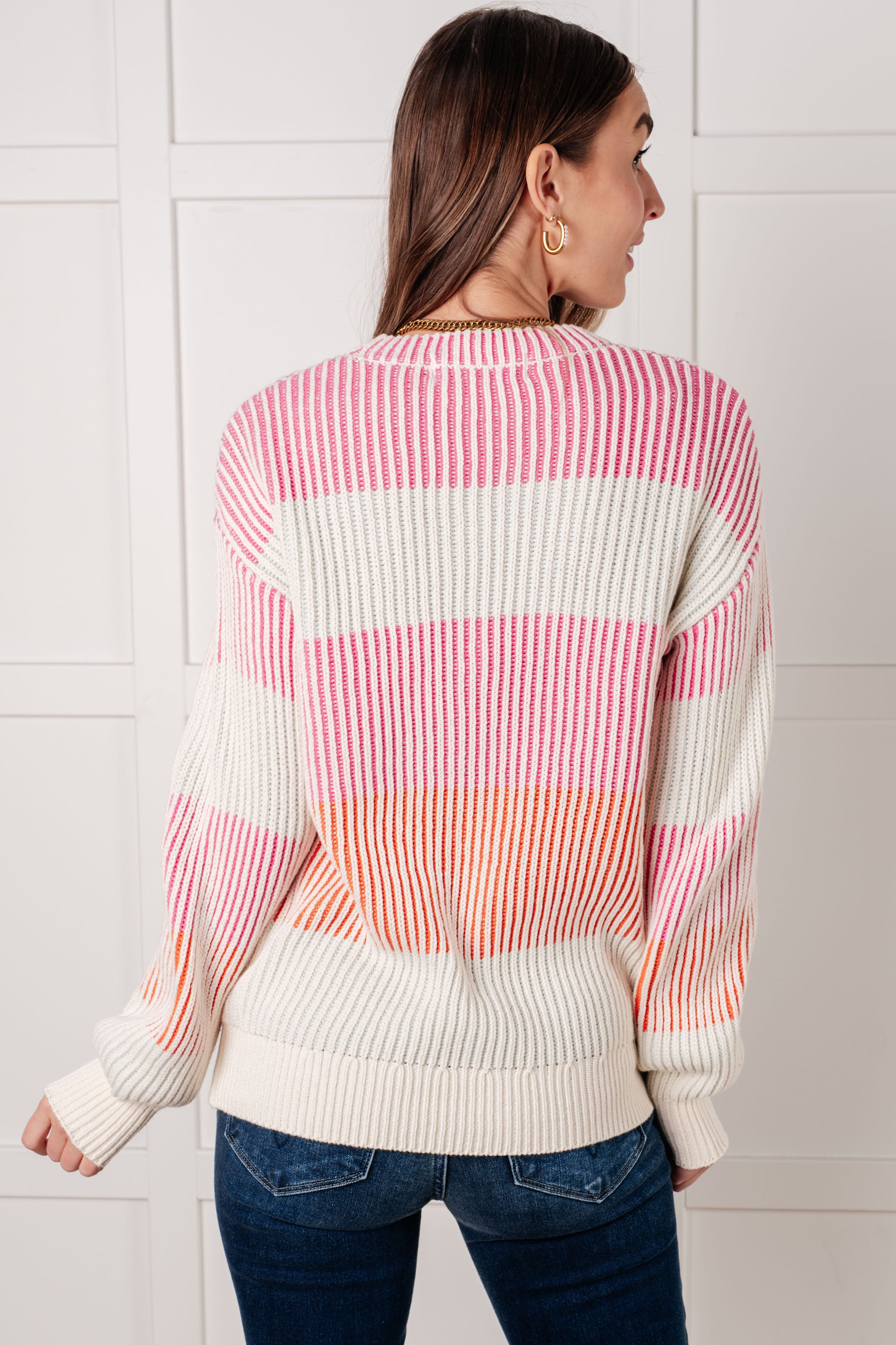 Matchmaker Striped Ribbed Top - Charming Charlie