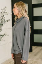 Metro Flow Center Seam Turtleneck - Charming Charlie