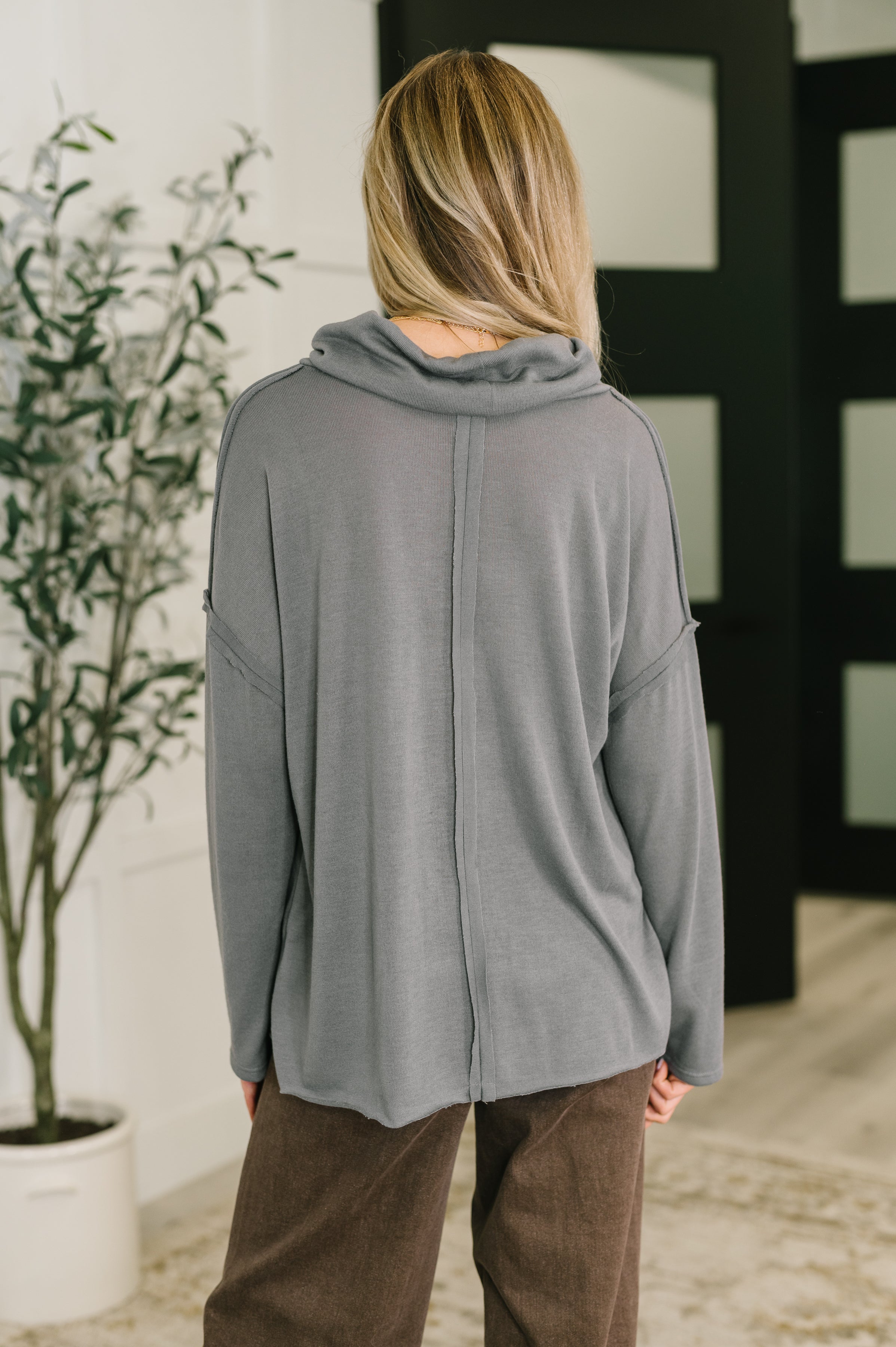 Metro Flow Center Seam Turtleneck - Charming Charlie