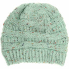 Mint Flecked CC Beanies offer a blend of style and functionality with their distinctive flecked pattern and cozy knit fabric. Expertly crafted for warmth and comfort, these beanies provide reliable insulation during chilly weather while maintaining a fashionable edge. Their versatile design complements a range of casual and outdoor looks, making them an essential accessory for seasonal layering. Durable and soft, they ensure lasting wear without sacrificing comfort. 