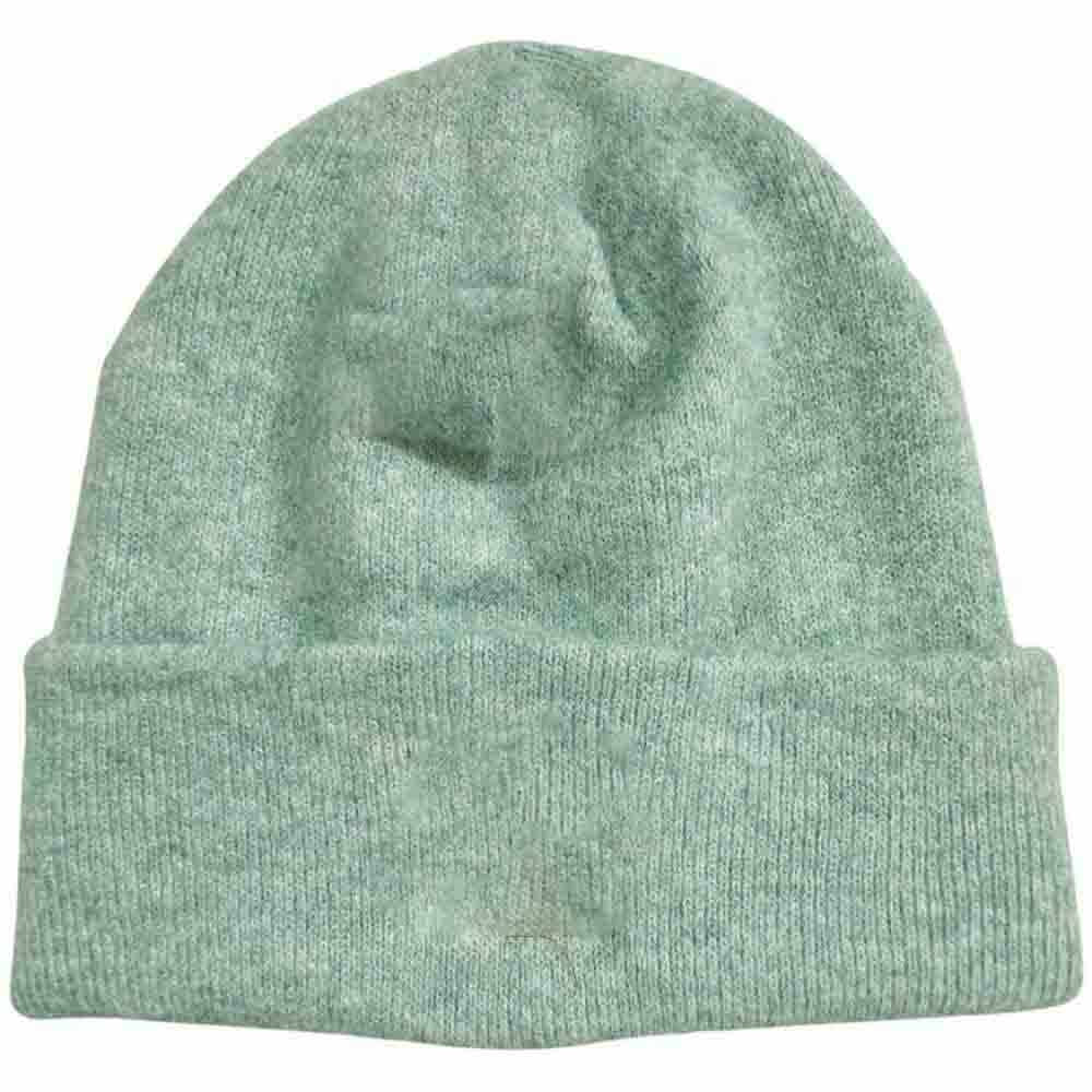 Mint Unisex Soft Ribbed Leather Patch C.C. Beanie combines a soft ribbed knit construction with a refined leather patch detail for a distinct, polished look. Designed for both men and women, this beanie offers comfortable warmth and a snug fit, making it ideal for everyday wear. The leather patch featuring the C.C. logo adds a subtle touch of sophistication, elevating this accessory to a versatile staple suitable for cooler seasons. 