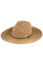 Mocha C.C Packable Pattern Panama Hat combines fashion and function. Made from high-quality material, it is packable and perfect for traveling. With its unique pattern, it adds a touch of elegance to any outfit. Designed with comfort in mind, it offers protection from the sun while keeping you cool. Upgrade your summer wardrobe with this must-have accessory.