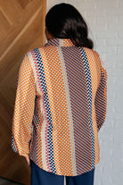 Moderately Mod Polka Dot Button Up Top - Charming Charlie