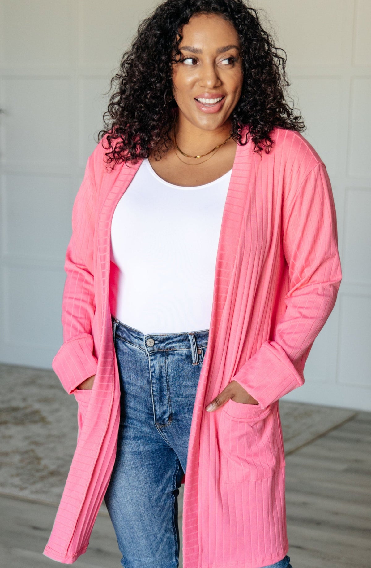 Modern Idealist Open Front Cardigan - Charming Charlie