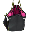Multi Stylish Neoprene Tote Bag with Purse, Add something special to your outfit! It comes with a useful pouch that will help you to keep your daily handy items on the go. This fashionable bag will be your new favorite accessory. Ideal for parties, events, & holidays, pair these tote bags with any ensemble for a polished look. Versatile enough for carrying through the week. Ultra lightweight to carry around all day.