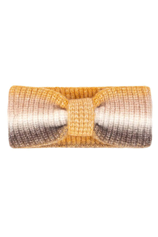Mustard C.C Multi Color Ombre Headband,  Whether you're having a bad hair day, want to wear a pony tail, or have gorgeous cascading curls. This ombre head warmer tops off your style with the perfect touch, knotted headband creates a cozy, trendy look, both comfy and fashionable with a pop of color. Perfect for ice-skating, skiing, camping, or any cold activities. This ombre headband makes a perfect gift for your loved ones!
