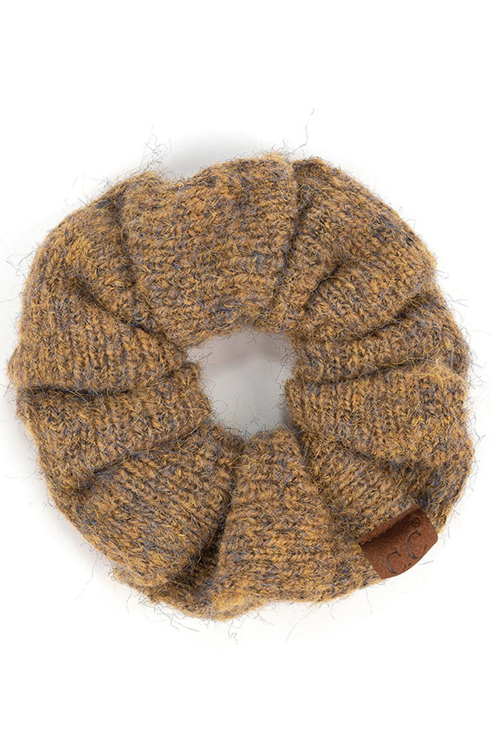 Mustard C.C. Multi Yarn Knit Solid Color Soft Scrunchies are the perfect addition to any hairstyle. Made with a blend of soft, durable yarn, they provide a comfortable and secure hold without pulling or damaging your hair. Available in a variety of solid colors, they are versatile and stylish.