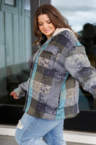 My Best Effort Hooded Shacket - Charming Charlie