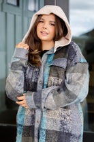My Best Effort Hooded Shacket - Charming Charlie