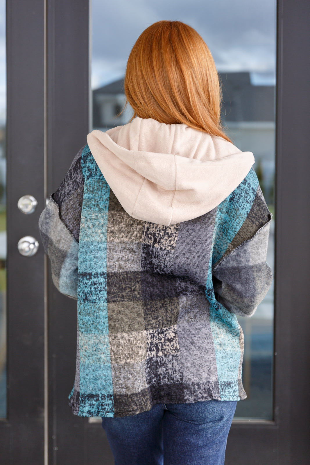 My Best Effort Hooded Shacket - Charming Charlie