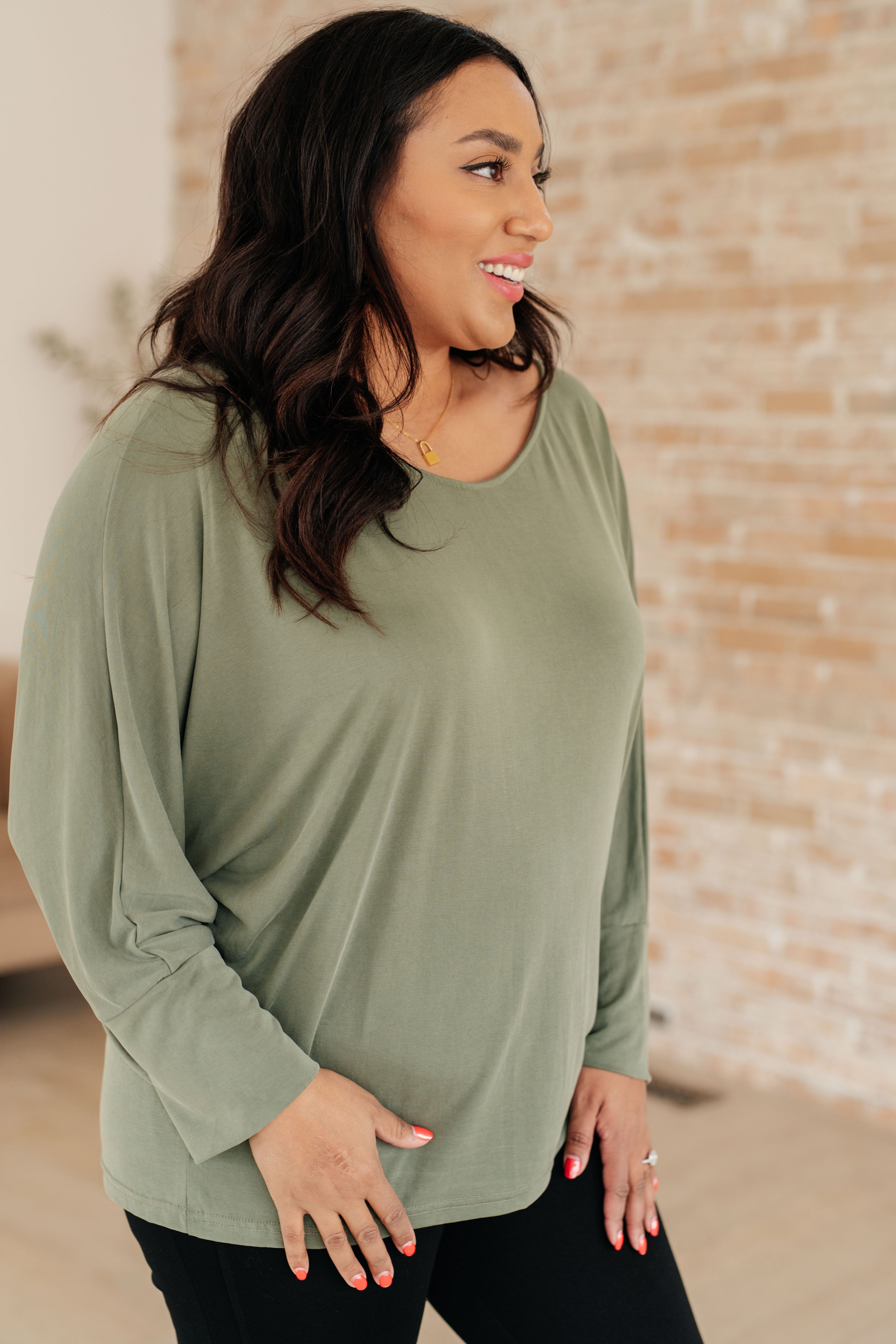 My Cozy Haven Long Sleeve Top - Charming Charlie