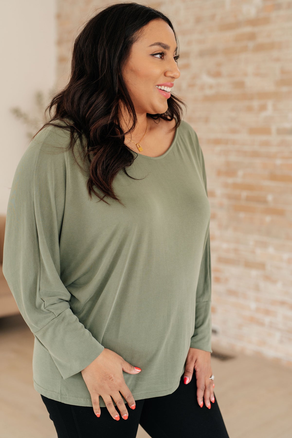 My Cozy Haven Long Sleeve Top - Charming Charlie