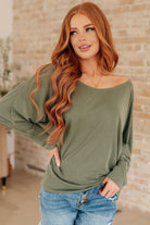 My Cozy Haven Long Sleeve Top - Charming Charlie