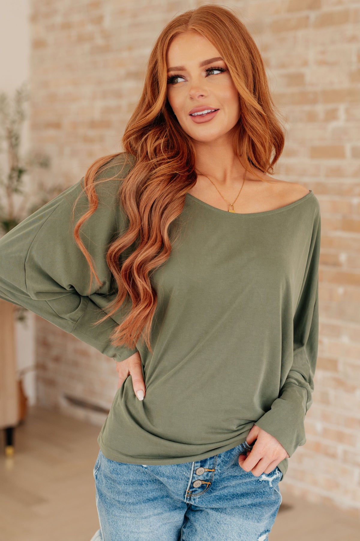My Cozy Haven Long Sleeve Top - Charming Charlie