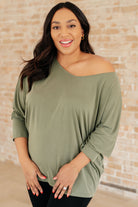 My Cozy Haven Long Sleeve Top - Charming Charlie
