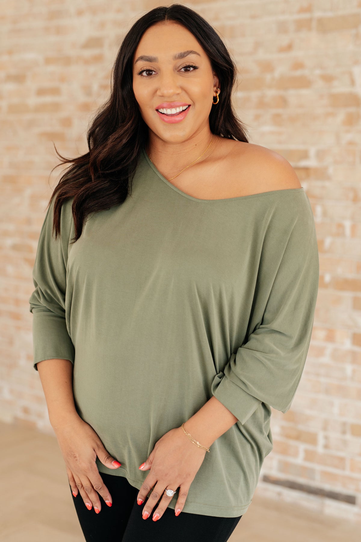 My Cozy Haven Long Sleeve Top - Charming Charlie