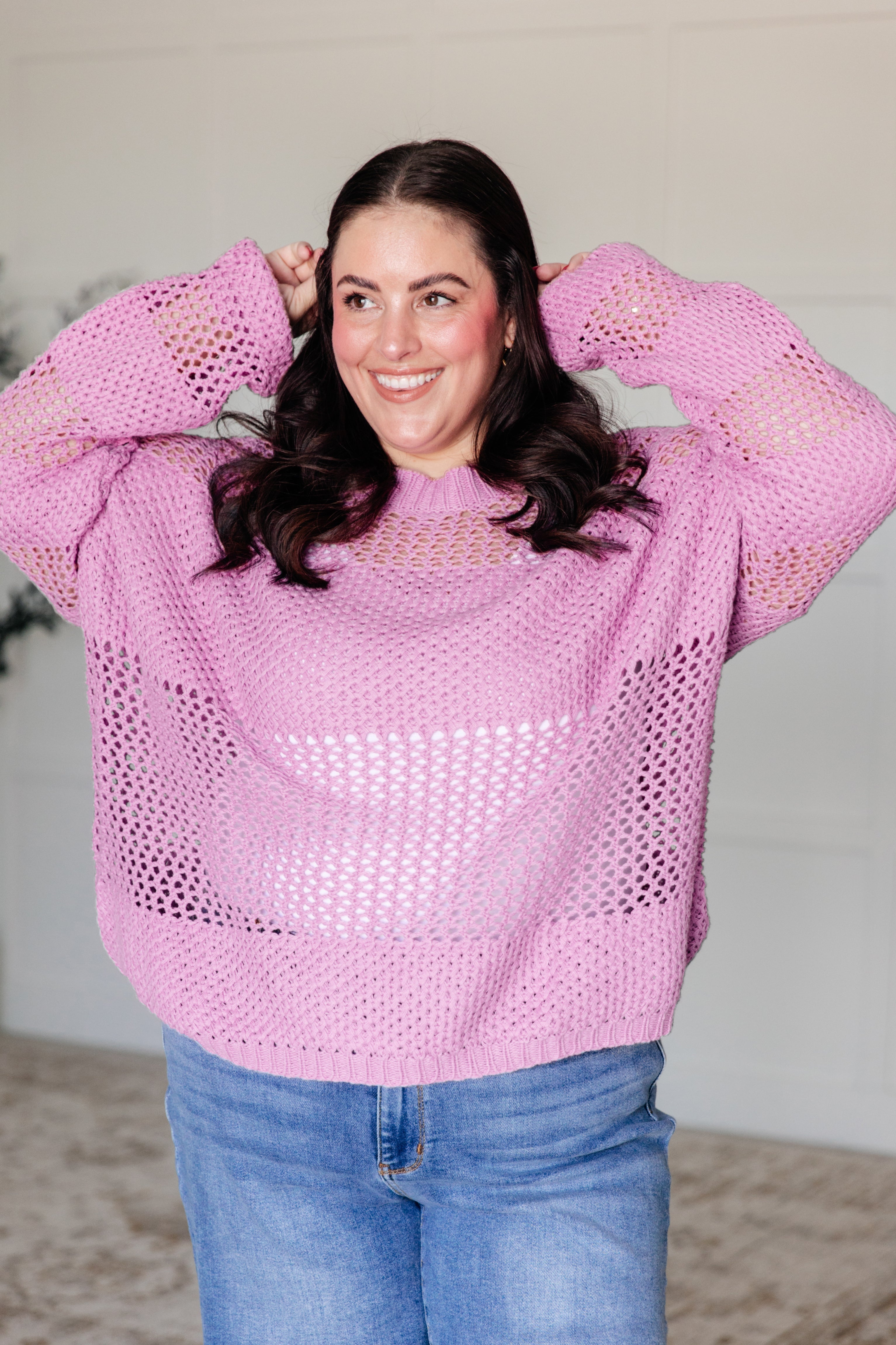 My Latest Love Loose Knit Sweater - Charming Charlie